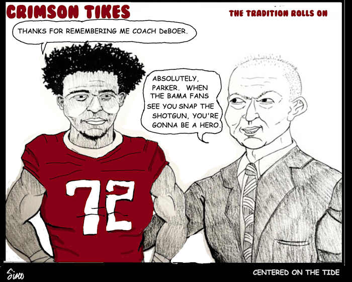 Crimson Tikes: Centered on the Tide